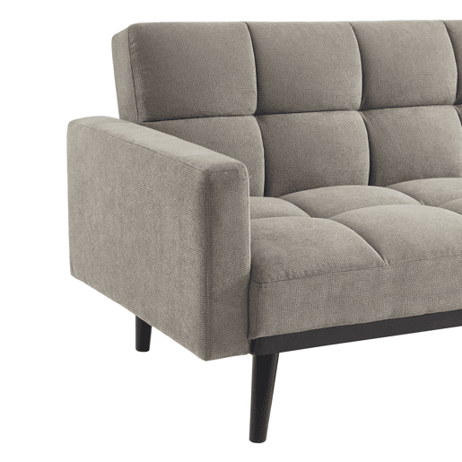 Sofá cama 3 lugares ZIA cor cinza
