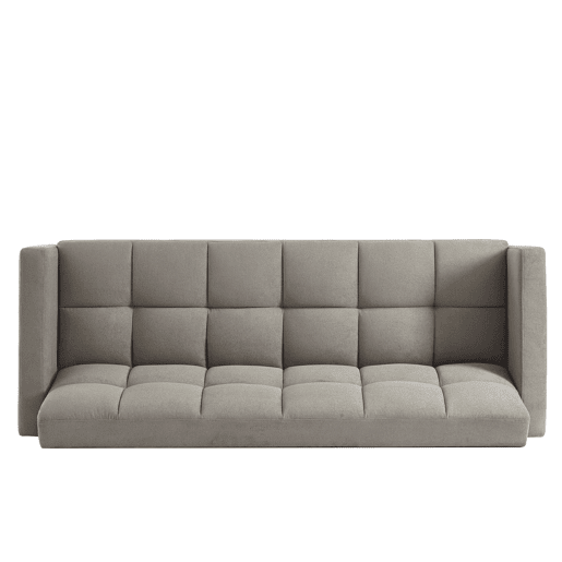 Sofá cama 3 lugares ZIA cor cinza