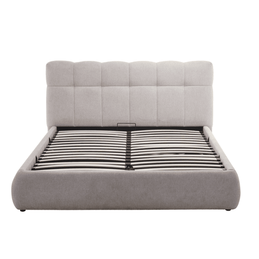 Cama WALDORF 150x190cm cor bege Cama WALDORF 150x190cm cor bege