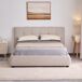 Cama WALDORF 150x190cm color beige Cama WALDORF 150x190cm color beige Beige