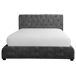 Cama BELMOND 160x200cm color gris Cama BELMOND 160x200cm color gris Gris