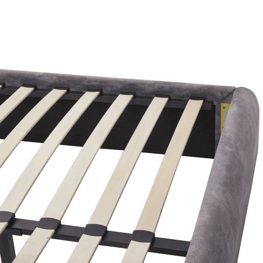 Cama BELMOND 160x200cm cor cinza