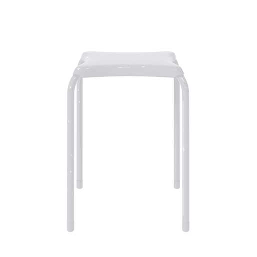Banco de cozinha MINT cor branco