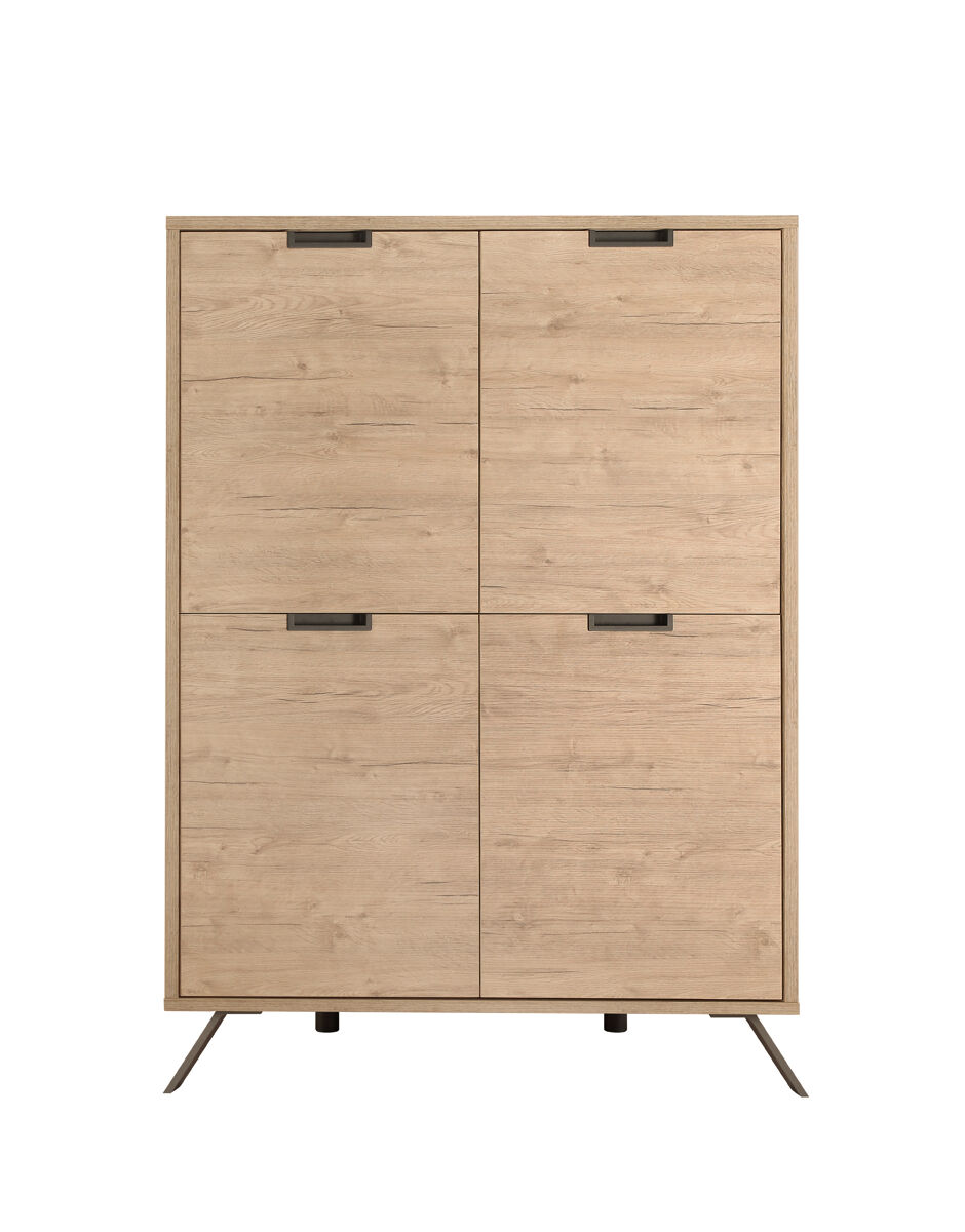 Aparador alto con 4 puertas en roble PALMA