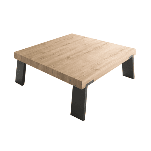 Mesa de centro fixa cor de carvalho PALMA