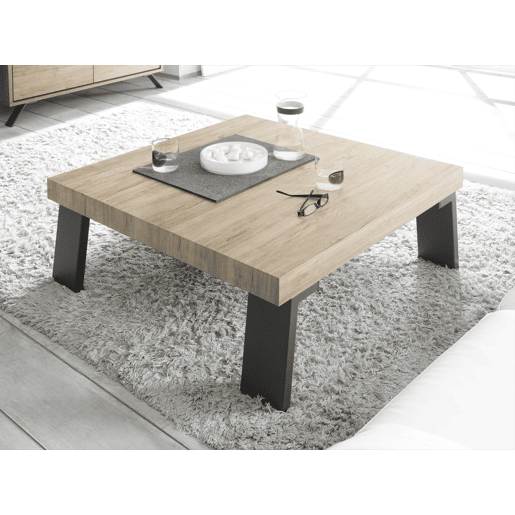 Mesa de centro fixa cor de carvalho PALMA