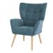 Sillón decorativo TYRA Sillón decorativo TYRA Azul