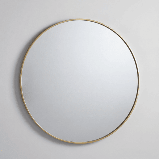 Espelho CIRCLE 100x100x2,75cm dourado marca CONFORAMA Espelho CIRCLE 100x100x2,75cm dourado marca CONFORAMA