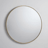 Espelho CIRCLE 100x100x2,75cm dourado marca CONFORAMA