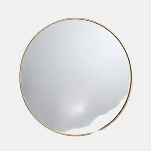 Espelho CIRCLE 100x100x2,75cm dourado marca CONFORAMA
