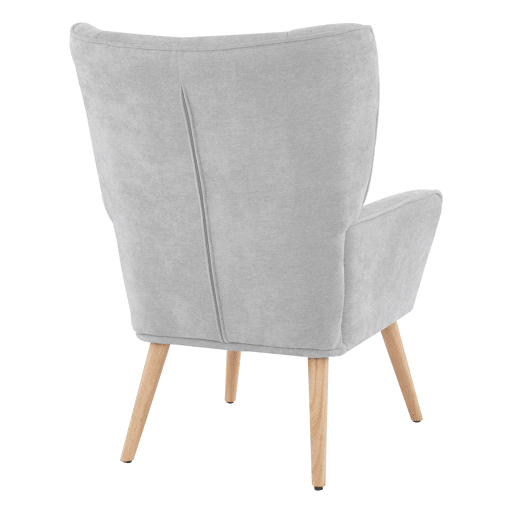 Cadeirão decorativo TYRA cor cinza