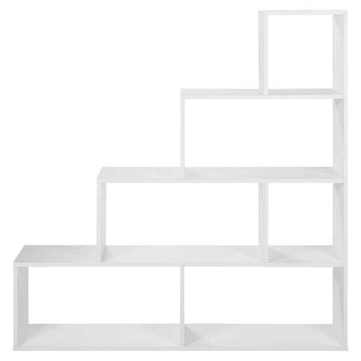 Estante com 6 aberturas BETH cor branco