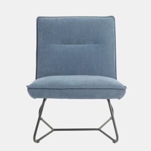 Cadeirão decorativo LEO cor azul