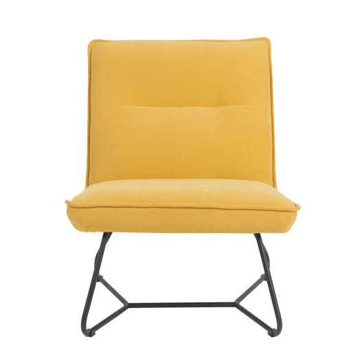 Cadeirão decorativo LEO amarelo