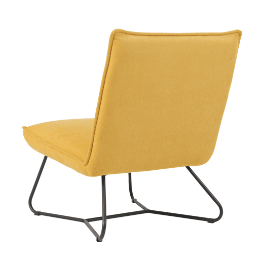 Cadeirão decorativo LEO amarelo