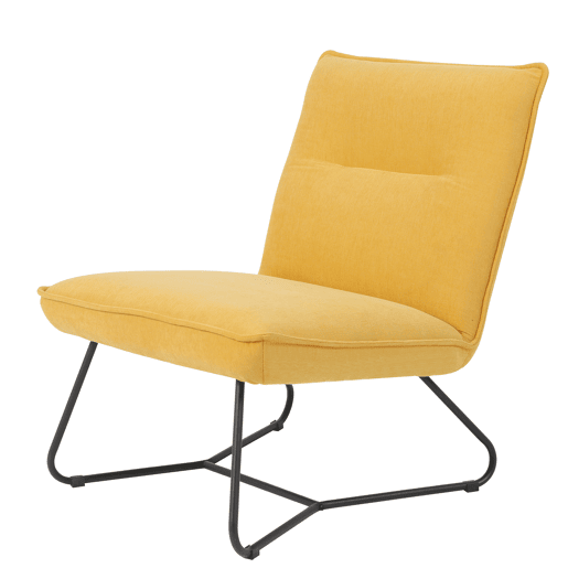 Cadeirão decorativo LEO amarelo
