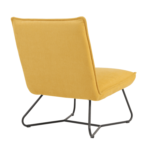 Cadeirão decorativo LEO amarelo
