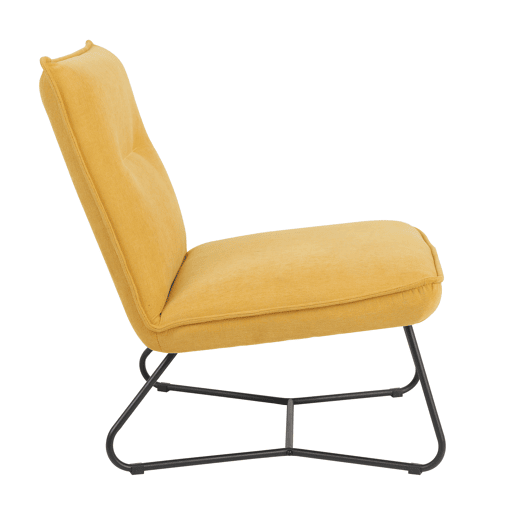 Cadeirão decorativo LEO amarelo