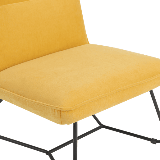 Cadeirão decorativo LEO amarelo
