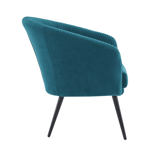 Cadeirão decorativo CLOE cor azul