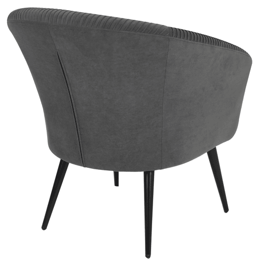 Cadeirão decorativo CLOE cor cinza