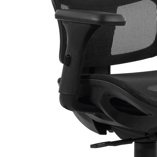 Cadeira de escritório FURY cor preto