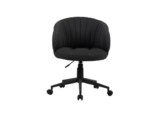 Silla de oficina patil color gris oscuro