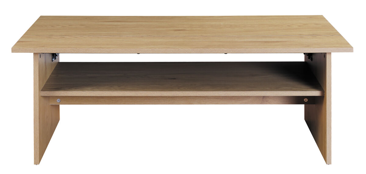 Mesa de centro elevabel CRIS color roble