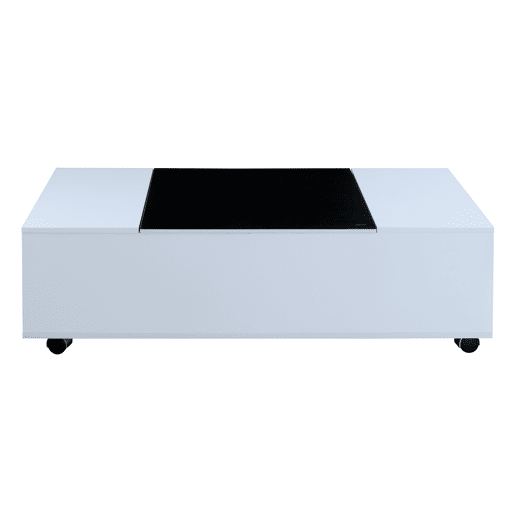 Mesa de centro elevável branco SAM Mesa de centro elevável branco SAM