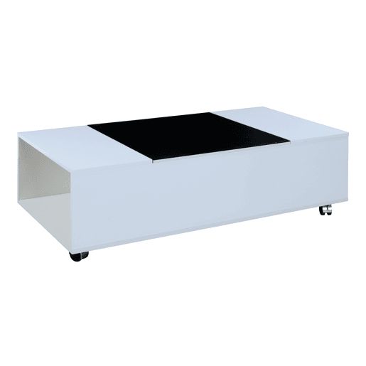Mesa de centro elevável branco SAM Mesa de centro elevável branco SAM