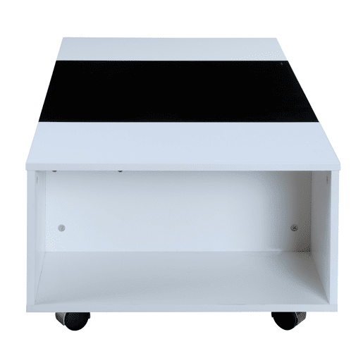 Mesa de centro elevável branco SAM Mesa de centro elevável branco SAM