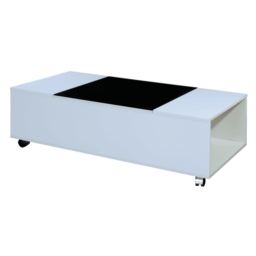 Mesa de centro elevável branco SAM Mesa de centro elevável branco SAM