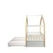 Cama nido WOOD madera maciza 90x190cm blanco natural Cama nido WOOD madera maciza 90x190cm blanco natural Blanco/ Madera