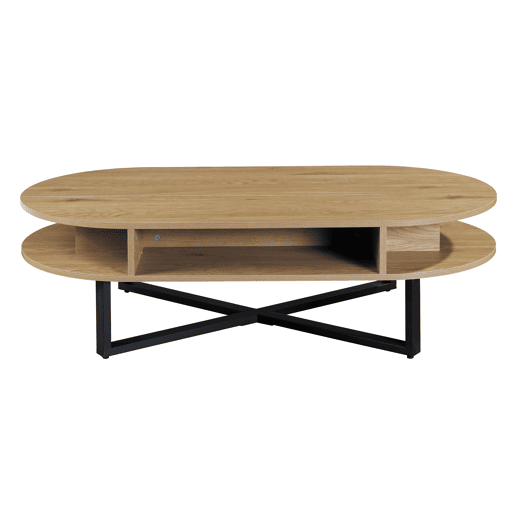 Mesa de centro elevável cor carvalho LIA Mesa de centro elevável cor carvalho LIA