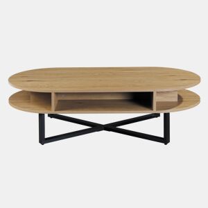 Mesa de centro elevável cor carvalho LIA