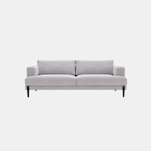 Sofá 3 lugares fixo DELUXE cor cinza