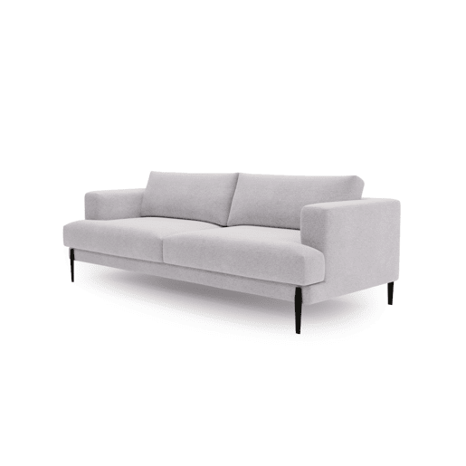 Sofá 3 lugares fixo DELUXE cor cinza Sofá 3 lugares fixo DELUXE cor cinza