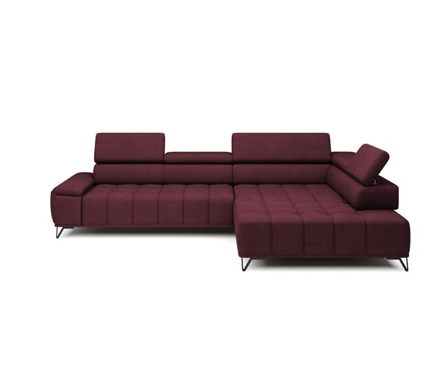 Rinconera relax eléctrica palladio derecha 5 plazas rojo