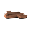 Chaise longue com cama SELVA dereita 4 lugares terracota