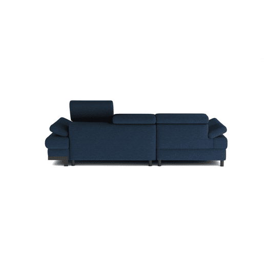 Chaise longue com cama SELVA dereita 4 lugares azul