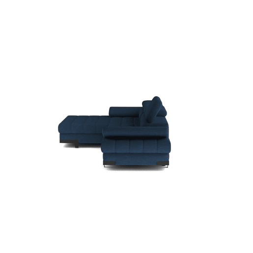 Chaise longue com cama SELVA esquerda 4 lugares azul Chaise longue com cama SELVA esquerda 4 lugares azul