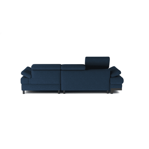 Chaise longue com cama SELVA esquerda 4 lugares azul Chaise longue com cama SELVA esquerda 4 lugares azul