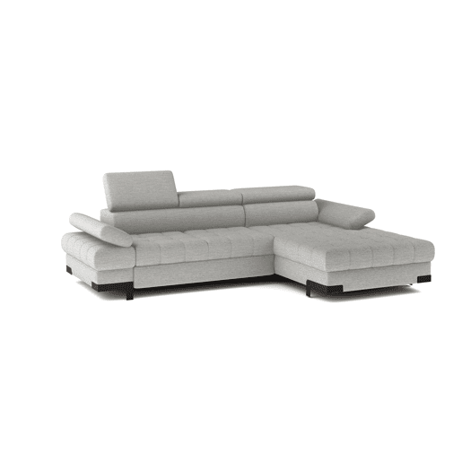 Chaise longue com cama SELVA dereita 4 lugares vison
