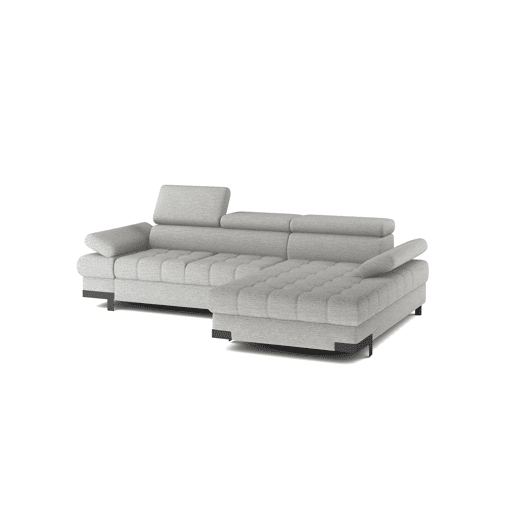 Chaise longue com cama SELVA dereita 4 lugares vison