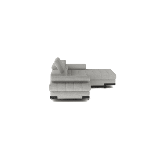 Chaise longue com cama SELVA dereita 4 lugares vison