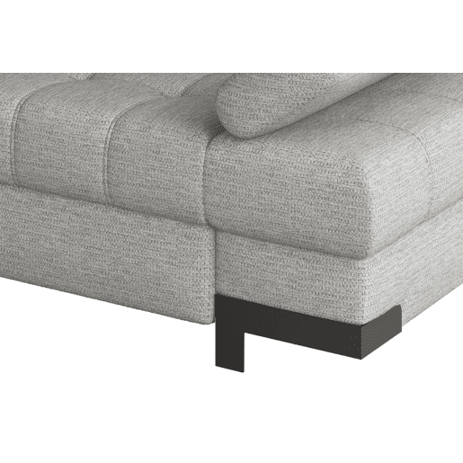 Chaise longue com cama SELVA esquerda 4 lugares vison Chaise longue com cama SELVA esquerda 4 lugares vison