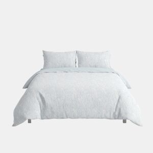 Capa de edredĂ£o em poliĂ©ster CLEOPATRA para cama 90cm cor azul