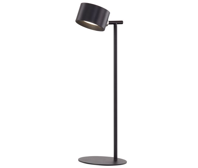 Lámpara escritorio basic 3 en 1 led 4w 36,6cm negro