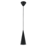 Candeeiro de teto CONIX normal 25W 185cm preto