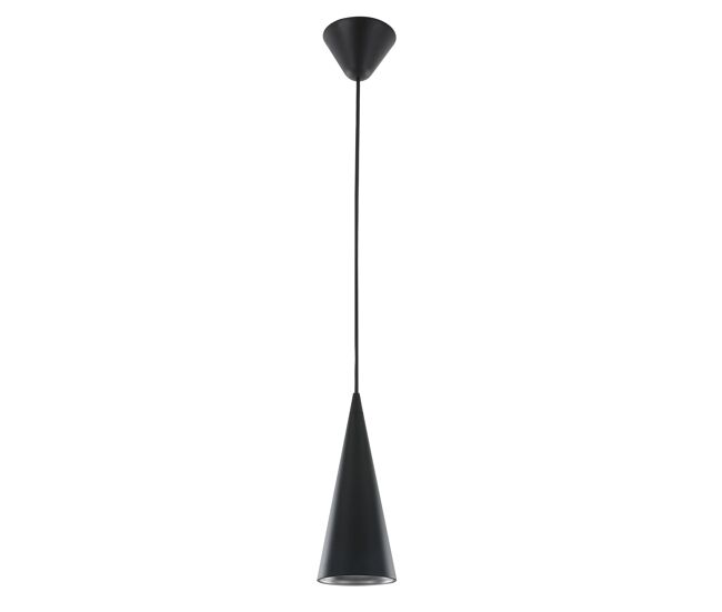 Lámpara techo conix normal 25w 185cm negro